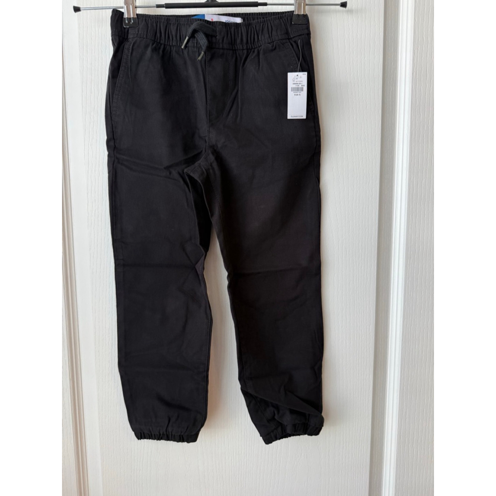 Boys Old Navy Black Jogger Sweatpants S (6-7)